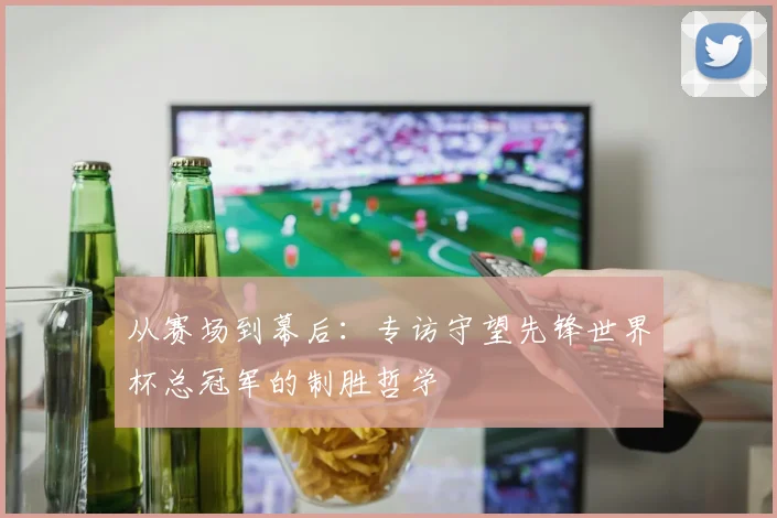 从赛场到幕后：专访守望先锋世界杯总冠军的制胜哲学